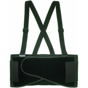 CLC 28 in to 32 in. Elastic Back Support Belt Black 5000S