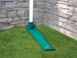 Frost King Drain Away 0.1 in. H X 9 in. W X 46 in. L Green Vinyl Downspout Extension