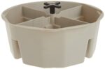 CLC Custom Leathercraft 4-Inch High, Full-Round Bucket Tray 1154
