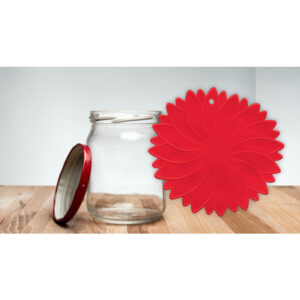 Harold Import Brands that Cook Red Rubber Manual Bottle/Can Opener - Image 2