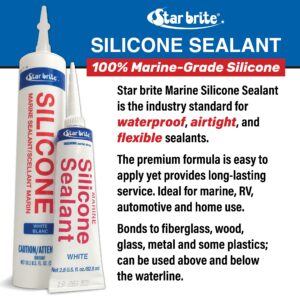 STAR BRITE Silicone Sealant White 2.8 OZ. (082101) - Image 3