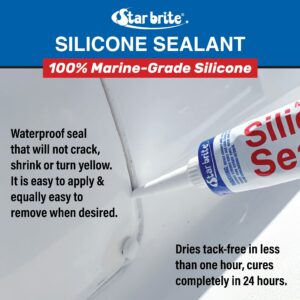 STAR BRITE Silicone Sealant White 2.8 OZ. (082101) - Image 2