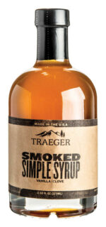 Traeger Smoked Vanilla and Clove Simple Syrup 12.68 oz Bottle MIX001