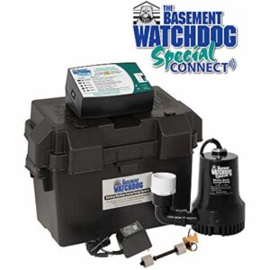 The Basement Watchdog 1/3 HP 2,600 gph Thermoplastic Dual Reed Switch Battery Backup Sump Pump - Image 2