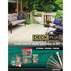 Deck Plus No. 10 X 3 in. L Tan Star Double Flat Head Exterior Deck Screws 40 pk - Image 4