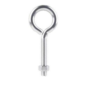 Hampton Eyebolt 4" Overall 2-1/8" Tread 350 Lb Bulk Stainless Steel (5-Pack)