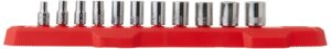 CRAFTSMAN Socket Set, Metric, 1/4-Inch Drive, 6-Point, 11-Piece - Image 4