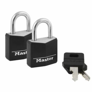 Master Lock 1 in H X 5/16 in W X 1-3/16 in L Steel Locking Padlock Keyed Alike