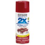 Rust-Oleum Painter’s Touch 2X Ultra Cover Gloss Colonial Red Paint+Primer Spray Paint 12 oz (Case of 6)