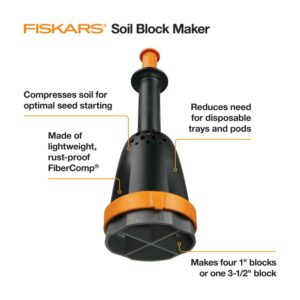 Fiskars 12 in. Soil Block Maker - Image 3