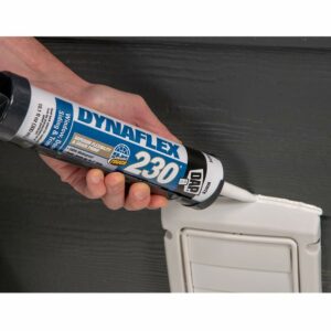 DAP Dynaflex 230 Cedar Tan Latex Door/Siding/ Window Sealant 10.1 oz  Case of 12 - Image 3