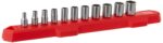 CRAFTSMAN Socket Set, Metric, 1/4-Inch Drive, 6-Point, 11-Piece