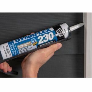 DAP Dynaflex 230 Cedar Tan Latex Door/Siding/ Window Sealant 10.1 oz  Case of 12 - Image 5