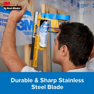 3M Hand-Masker 1.5 in. W X 12 in. L Silver Stainless Steel Masking Film Blades - Image 5