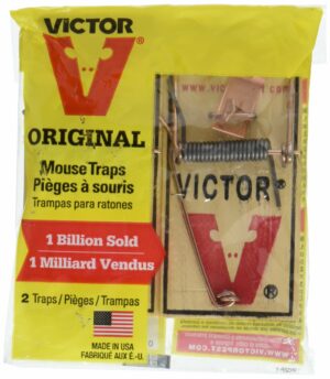 Victor Metal Pedal Mouse Trap (2-Pack)