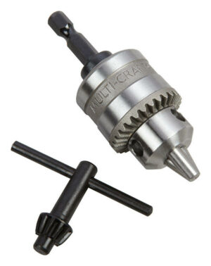 Jacobs 1/4 in. in. Chuck 1/4 in. 3-Flat Shank