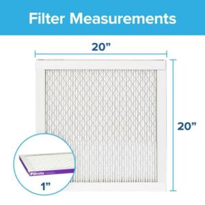 Filtrete 20 in. W X 20 in. H X 1 in. D 12 MERV Pleated Allergen Air Filter 4pk - Image 2