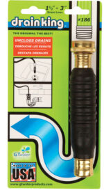 GT Water Products Drain King Drain Unclogger 186