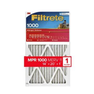 Filtrete 14 in. W X 20 in. H X 1 in. D 11 MERV Pleated Allergen Air Filter 4 pk