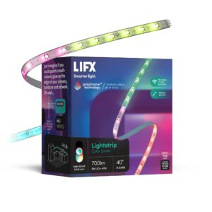 LIFX OTHER PORTABLE FIXTURES 40 in. L Color Changing Plug-In LED Strip Light 700 lm