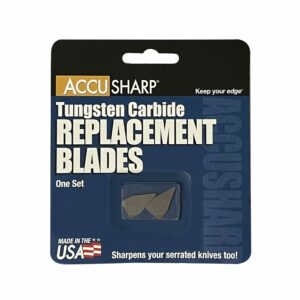 AccuSharp Matte Tungsten Carbide Replacement Blades 2-Pack - Image 2