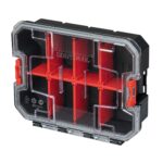 Craftsman VersaStack 7.5" W X 2.76" H Small Parts Bin 8 compartments Black/Red