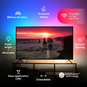 LIFX OTHER PORTABLE FIXTURES 40 in. L Color Changing Plug-In LED Strip Light 700 lm - Image 2