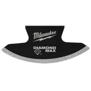 Milwaukee Diamond Grit Open-Lok Contoured Boot Grout Removal Blade 49-25-2272 - Image 2