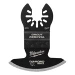 Milwaukee Diamond Grit Open-Lok Contoured Boot Grout Removal Blade 49-25-2272