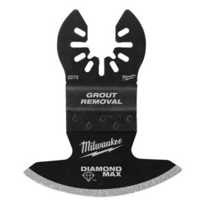 Milwaukee Diamond Grit Open-Lok Contoured Boot Grout Removal Blade 49-25-2272