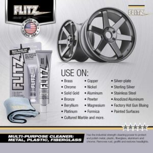 Flitz No Scent Metal Polish 50 gm Cream - Image 4