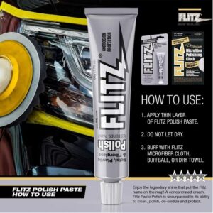Flitz No Scent Metal Polish 50 gm Cream - Image 3