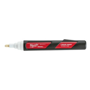 Milwaukee INKZALL White Liquid Paint Marker - Image 2