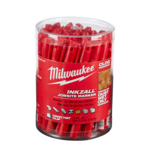 Milwaukee INKZALL Red Fine Tip Jobsite Marker 36-Pack