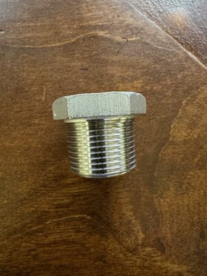 Smith-Cooper Hex Head Plug Stainless 304 3/4 “ - Image 2
