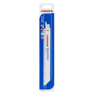 Lenox 10 in. Carbide Grit Reciprocating Saw Blade 2 pk - Image 2