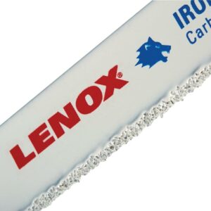 Lenox 10 in. Carbide Grit Reciprocating Saw Blade 2 pk - Image 3