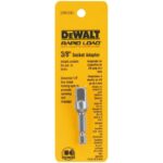 DeWalt Impact Ready 2 in. L X 3/8 in. Socket Adapter