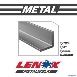 LENOX METALWOLF 8 in. Bi-Metal WAVE EDGE Reciprocating Saw Blade 18 TPI - Image 4