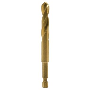 DeWalt Impact Ready 3/8 in. X 4 in. L High Speed Steel Drill Bit Quick-Change Hex Shank - Image 2