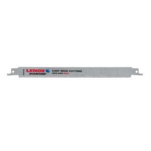 Lenox Double Tang 9 in. Diamond Grit Reciprocating Saw Blade Multi TPI 1 pk - Image 2
