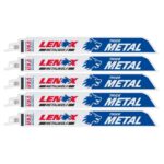 LENOX METALWOLF 9 in. Bi-Metal WAVE EDGE Reciprocating Saw Blade 14 TPI 5 pk