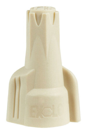 Gardner Bender Hex-Lok 22-8 Ga. Copper Wire Connector Tan 100 pk - Image 2