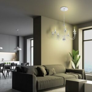 Feit Enhance CA10 E12 (Candelabra) Filament LED Bulb Daylight 40 Watt Eq 6 pk - Image 6