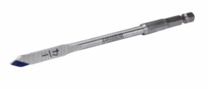 Irwin Speedbor 1/4 in. X 6 in. L Carbon Steel Wood Boring Bit Hex Shank
