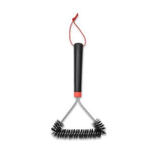 Weber 12" Three-Sided Grill Brush 6277 - Image 2