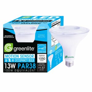 Greenlite PAR38 E26 Medium LED Motion Activated Bulb Bright White 100 Watt 1 pk - Image 2