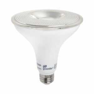Greenlite PAR38 E26 Medium LED Motion Activated Bulb Bright White 100 Watt 1 pk