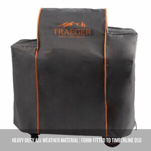 Traeger Gray Grill Cover For Timberline 850 Series-TFB89WLE BAC359 - Image 2
