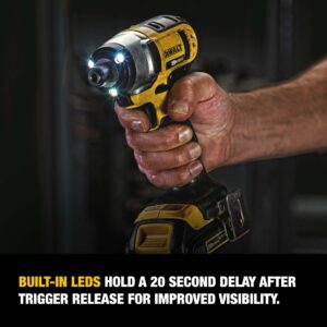 DEWALT 20V MAX Impact Driver Kit, 1/4-Inch, Battery and Charger Included (DCF885C1) - Image 3